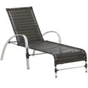 Ver imagem 2 de 2 Espreguiçadeiras Garden e Mesa em Alumínio para Piscina - Pedra Ferro