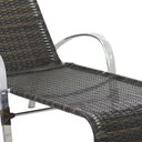 Ver imagem 7 de 2 Espreguiçadeiras Garden e Mesa em Alumínio para Piscina - Pedra Ferro