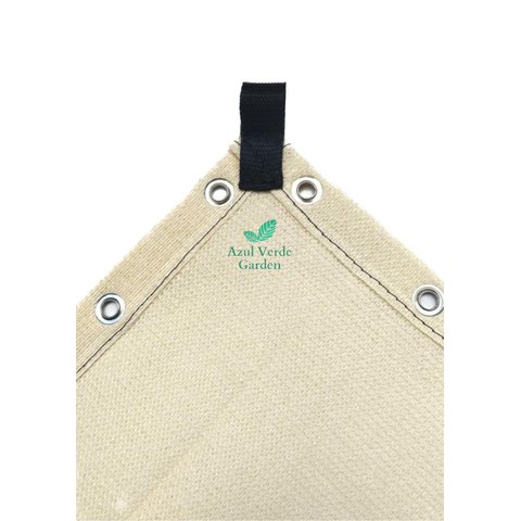 Sombrite Tela Toldo Garagem Lona Shade 90% Bege 4x6 Bainha e Ilhós