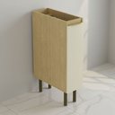 Ver imagem 1 de Balcão de Cozinha 20 Cm Nanda 1 Porta Nature/arenas - Tecno Mobili
