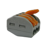 Conector Wago 3 Vias 4mm Alavanca - 03un - 1