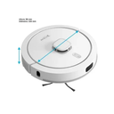 Ver imagem 2 de Robô Aspirador Kabum Smart 900 Controle Via Aplicativo Cor Branco 127