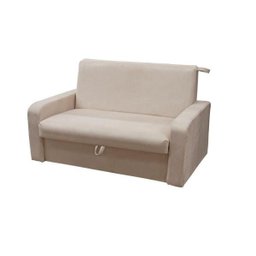 Sofá Cama com Baú Daiane - Bege - 1