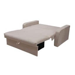 Sofá Cama com Baú Daiane - Bege - 2