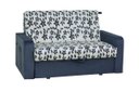Ver imagem 1 de Sofá Cama com Baú Daiane - Azul Estampado Floral