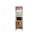 Ver imagem 3 de Paneleiro Cozinha Modulado Torino C/ 3 Portas 63cm Mel/off White Movelbento