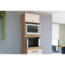 Ver mais imagens de Paneleiro Cozinha Modulado Torino C/ 3 Portas 63cm Mel/off White Movelbento
