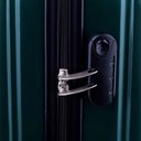 Ver imagem 5 de Mala Pequena de Bordo Cazza Gateway Bolder Vip Verde 10kg