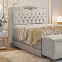 Ver imagem 2 de Cabeceira para Cama de Casal Holanda 1,40 - Veludo