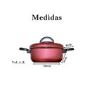 Ver imagem 2 de Panela Caçarola Cereja Antiaderente com Alça Cozinha N 20