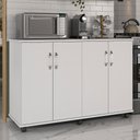 Ver imagem 1 de Balcão 4 Portas 1360 Ilan Branco