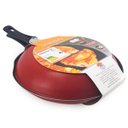 Ver imagem 3 de Omeleteira Em Alumínio Reforçado Com Revestimento Antiaderente Cabo em Baquelite Dona Chefa: Vermelh