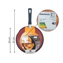 Ver imagem 2 de Omeleteira Em Alumínio Reforçado Com Revestimento Antiaderente Cabo em Baquelite Dona Chefa: Vermelh