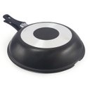 Ver imagem 6 de Omeleteira Em Alumínio Reforçado Com Revestimento Antiaderente Cabo em Baquelite Dona Chefa: Preto