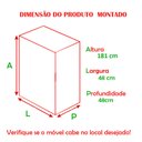 Ver imagem 4 de Armário de Lavanderia 1334 Ilan Branco