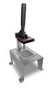 Ver imagem 1 de Cortador de Legumes e Batata Industrial Pequeno Mesa Inox - Vitalex