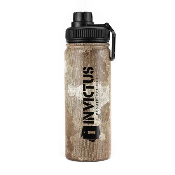 Garrafa Térmica Invictus Sonic 500Ml 2.0 com Bico Cor Coyote - 1