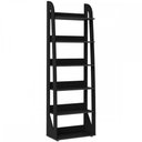 Ver imagem 5 de Estante para Livros Floripa 5 Prateleiras Preto - Artely