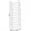 Ver imagem 4 de Estante para Livros Floripa 5 Prateleiras Preto - Artely