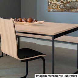 Mesa Estilo Industrial MDF 90x76cm para Escrivaninhas/Escritórios - Tp-Mesa-MDF - 3