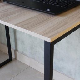 Mesa Estilo Industrial MDF 90x76cm para Escrivaninhas/Escritórios - Tp-Mesa-MDF - 6