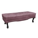 Ver imagem 6 de Cabeceira Cama Box Solteiro 90cm e Recamier Vicenza Veludo S04 Cor Uva