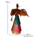 Ver imagem 4 de Anjinho de Natal Artesanal de Ferro para Decoração Natalina de Mesa Libertas Rosas Artesanato Anjo T