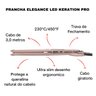 Kit Secador Cabelo Potente 2200w Rosa e Chapinha Led Prancha Alisadora 230°C - 4
