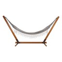 Ver imagem 1 de Suporte de Madeira com Rede de Descanso Cinza