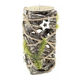 PORTA VELA ARAMADO 20X8CM - 1
