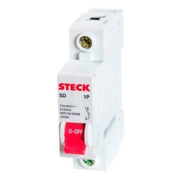 Disjuntor 16 Amperes Din Unipolar Steck - 1