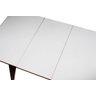 Mesa de Jantar Extensível com Tampo de Vidro Branco 1.60 a 2.00 - 3