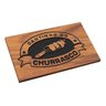 Cantinho do Churrasco Placa Decorativa Rústica 50x29cm Plaquinha de Churrasqueira - 1