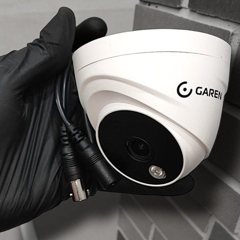 Kit Xvr Dvr 16c Gravador Full Hd Garen e 10 Câmeras Colorida