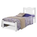 Ver imagem 2 de Cama de Solteiro Munique 100% Mdf 2102d1 Branco - Gabrielli Móveis