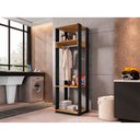 Ver imagem 1 de Guarda Roupa Roupeiro Modulo Titan com 3 Prateleiras Moveis Leão