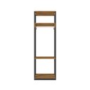 Ver imagem 2 de Guarda Roupa Roupeiro Modulo Titan com 3 Prateleiras Moveis Leão