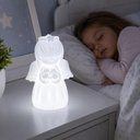 Ver imagem 6 de Luminaria Infantil Anjinho LED sem Fio Abajur Decorativo Quarto Bebe Iluminacao Batisado Festa