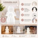 Ver imagem 7 de Luminaria Infantil Anjinho LED sem Fio Abajur Decorativo Quarto Bebe Iluminacao Batisado Festa