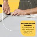 Ver imagem 6 de Tela mosquiteira de correr para janela 0,60x1,00 branca
