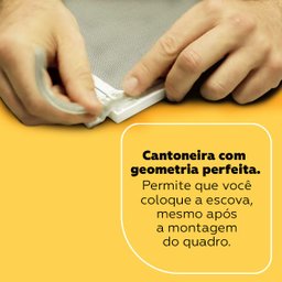Tela mosquiteira de correr para janela 0,60x1,00 branca - 5