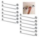 Ver imagem 3 de Alça Barra de Apoio 50cm Inox Kit 12 Unidades Deficiente Idoso Acessibilidade Cadeirante Banheiro Co