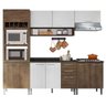 Cozinha Compacta 9 Portas Isadora 0424t Demolição/Gelo 3d - Genialflex - 2