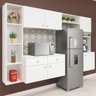 Cozinha Suspensa Itapuã 6 Portas e 2 Gavetas com Nicho - Mdp - Branco(pnr Base) - 2