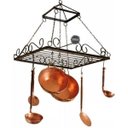 Ver imagem 1 de Paneleiro de teto escorredor de panelas ferro