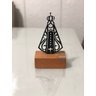 Escultura Nossa senhora de Aparecida em ferro e Madeira - 3