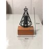Escultura Nossa senhora de Aparecida em ferro e Madeira - 2