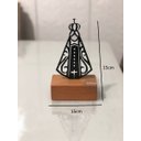 Ver imagem 2 de Escultura Nossa senhora de Aparecida em ferro e Madeira