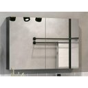 Ver imagem 1 de Espelheira Industry 80 - Preto