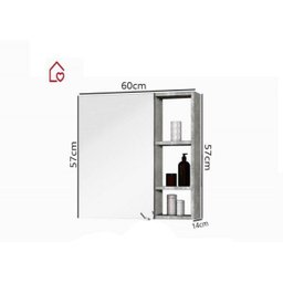 Espelheira Santorini 60: Cimenticio - 4 Espelheira Santorini 60: Cimenticio - 4